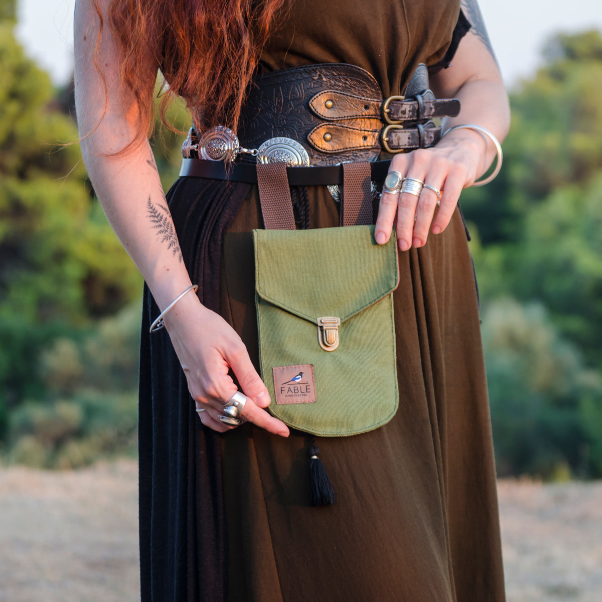 Wayfarer - Belt Pouch - Green
