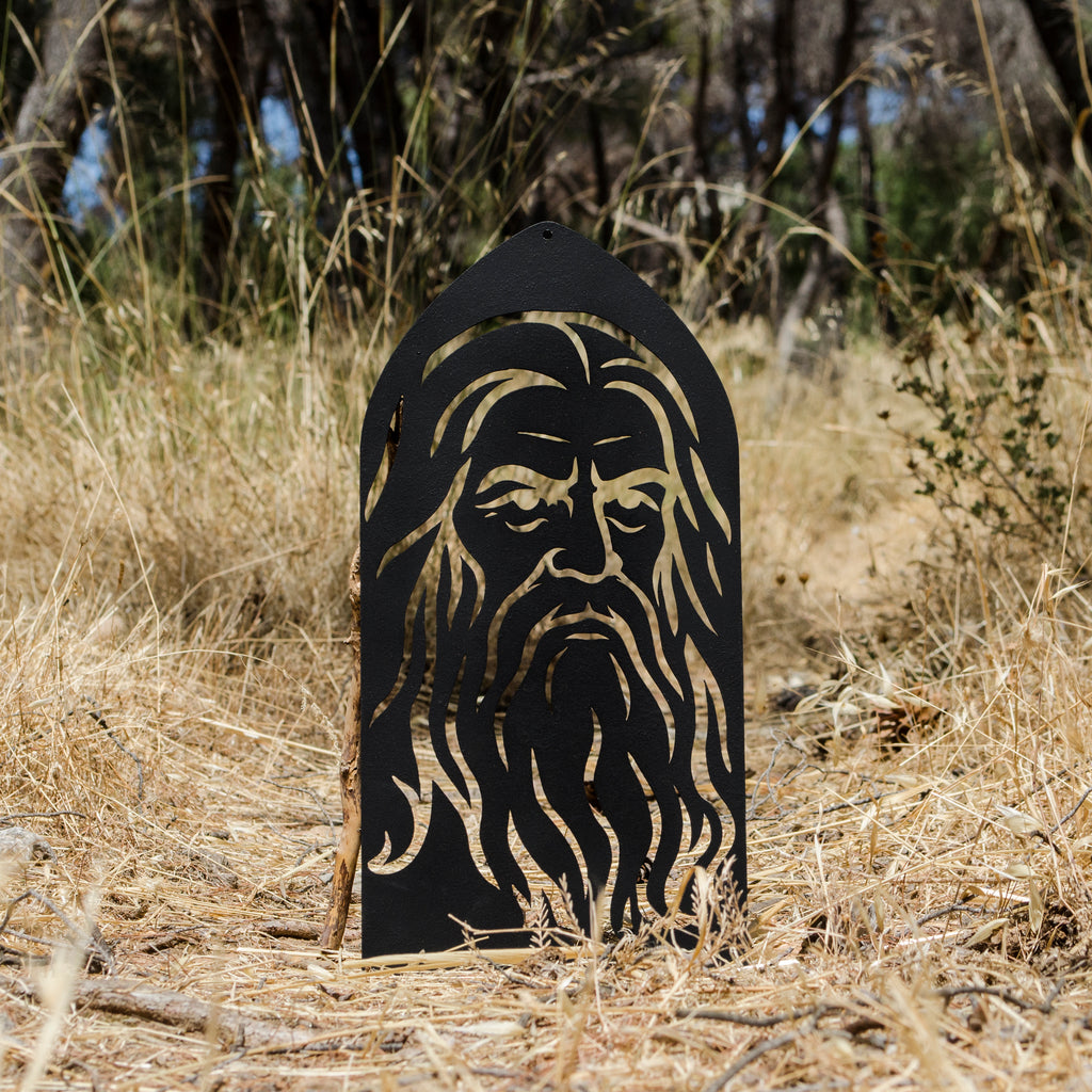 Old Warrior - Metallic Decoration